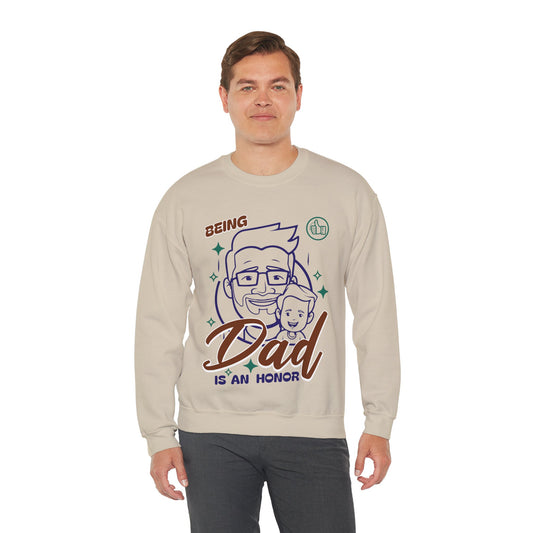 Dad Sweatshirt - Being Dad Design