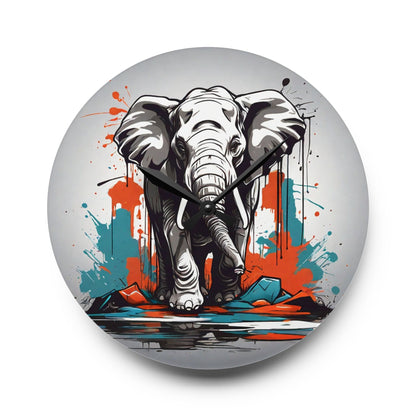 Elephant Wall Clock