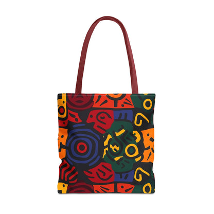 Colorful Abstract Design Tote Bag (AOP)