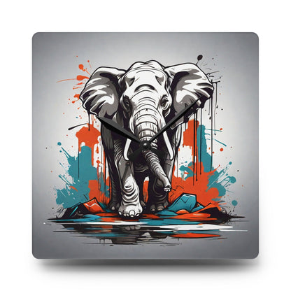 Elephant Wall Clock