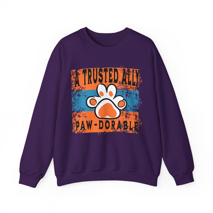 Paw-Dorable Unisex Heavy Blend Crewneck Sweatshirt