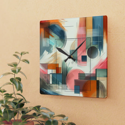 Abstract Wall Clock