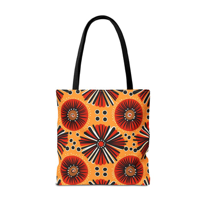 Tote Bag Tribe Red, Black & Orange