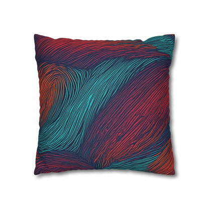 Pillowcase Multicoloured Pattern Spun Polyester