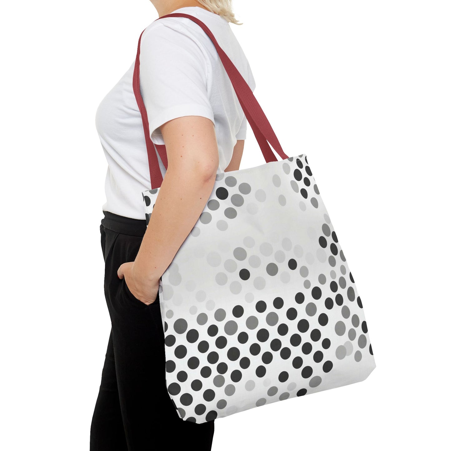 Black Dots Tote Bag