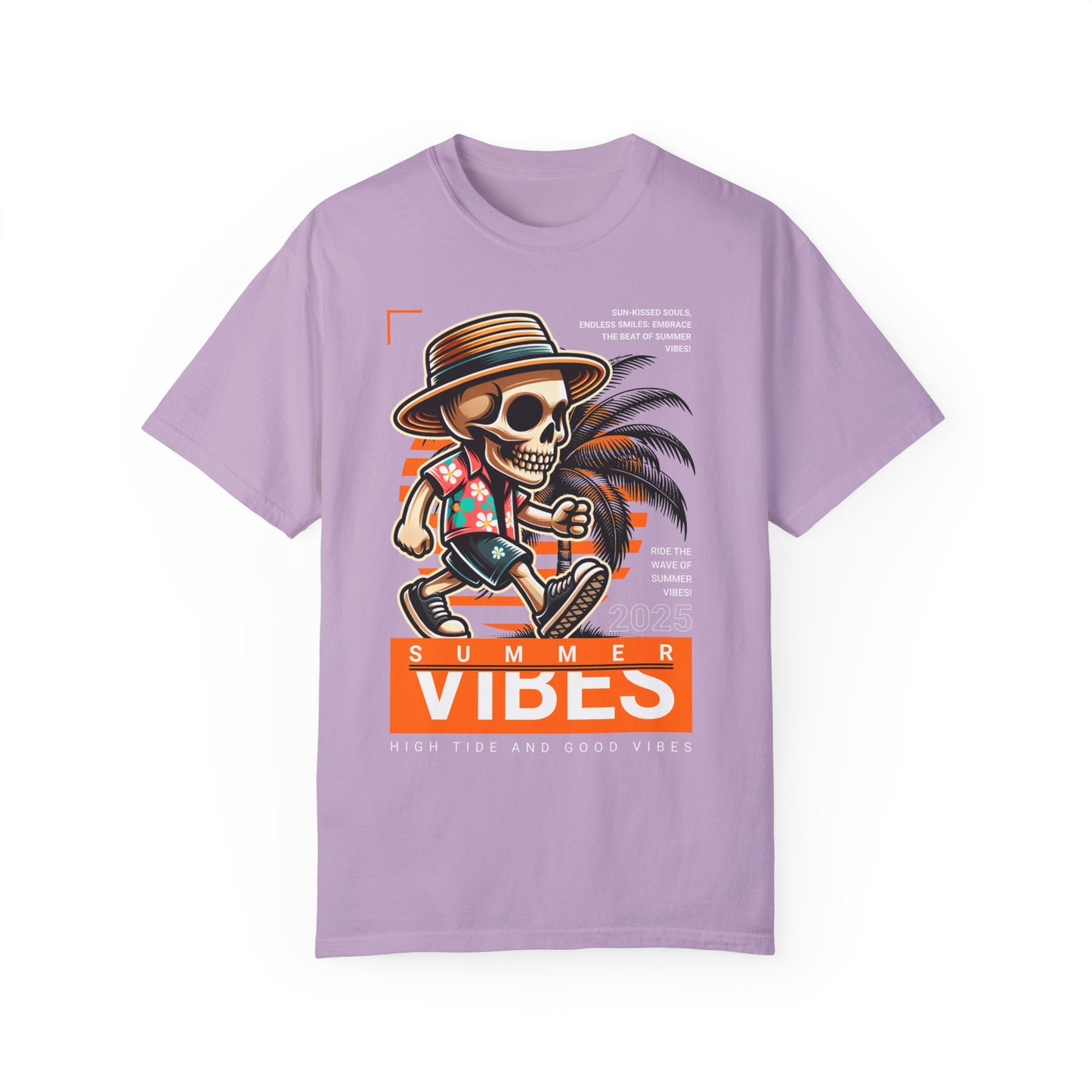 Summer Vibe Unisex Garment-Dyed T-shirt