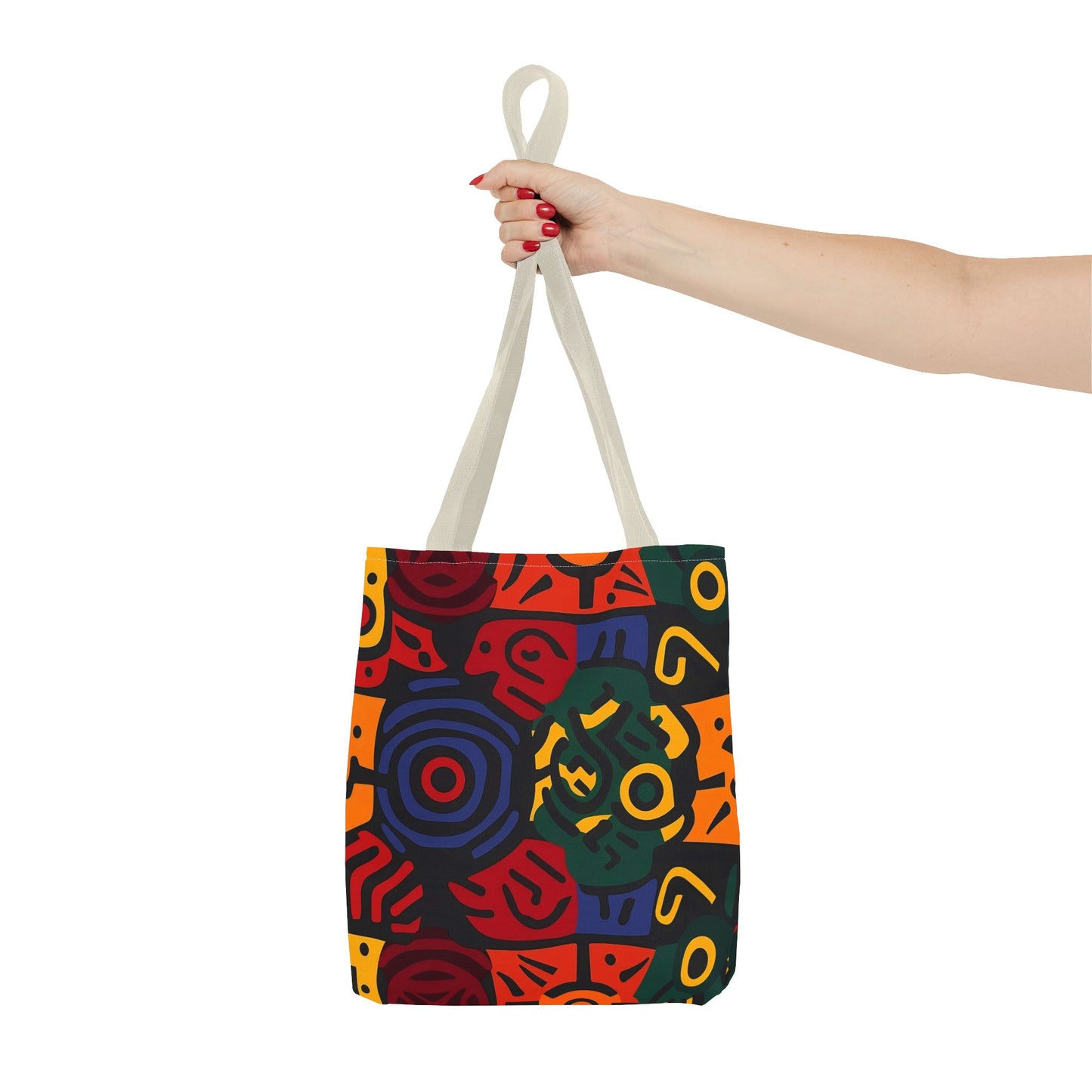 Colorful Abstract Design Tote Bag (AOP)