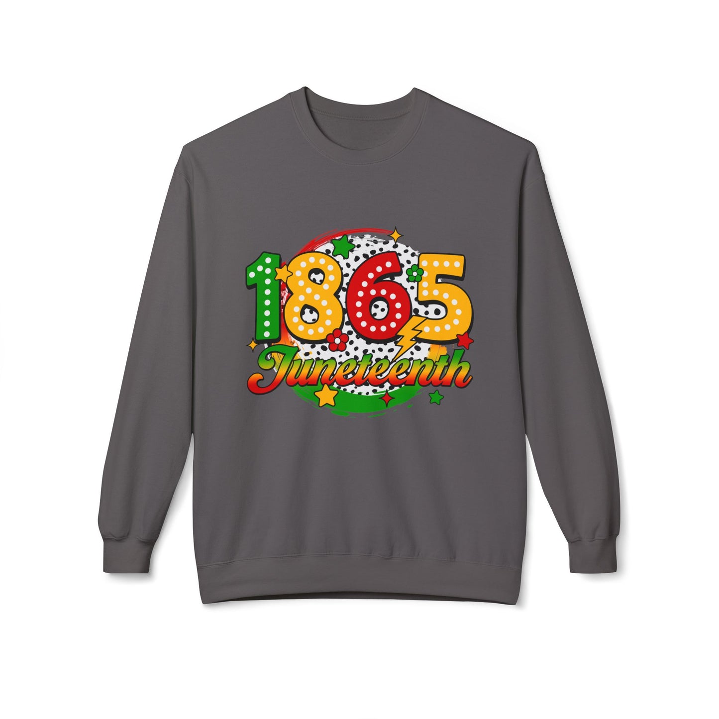 1865 Juneteenth Unisex Fleece Crewneck Sweatshirt