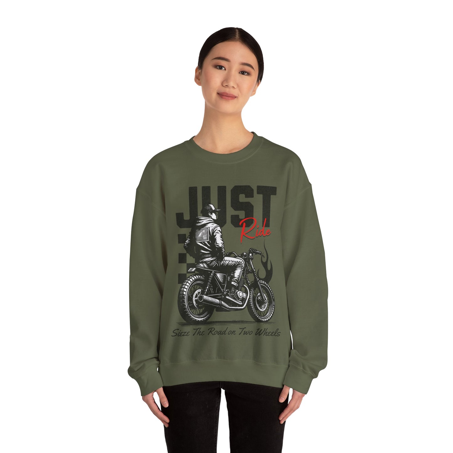 Ride On Unisex Sweatshirt - Just Ride Design