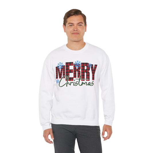 Christmas Crewneck Sweatshirt - Merry Christmas Design