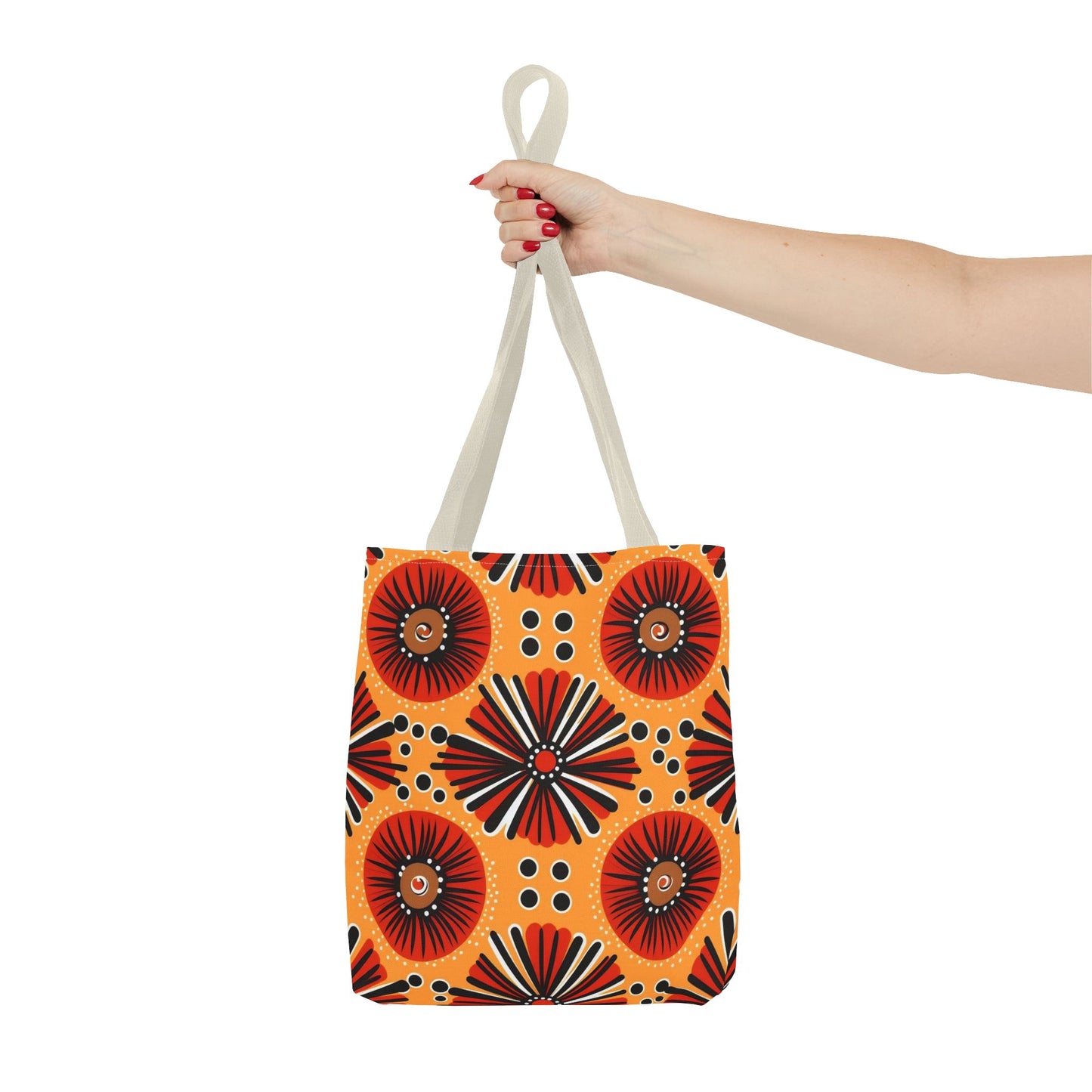 Tote Bag Tribe Red, Black & Orange