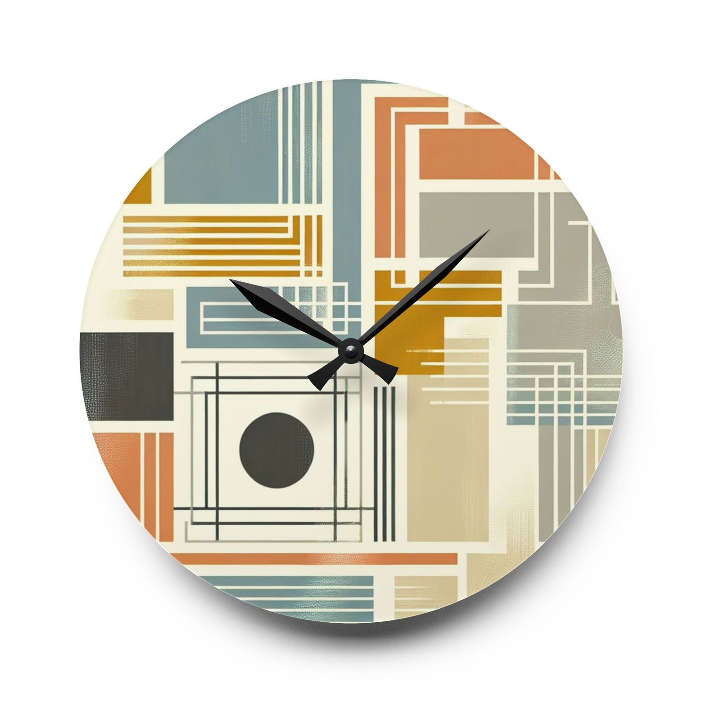 Modern Abstract Colour Acrylic Wall Clock