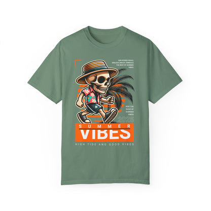 Summer Vibe Unisex Garment-Dyed T-shirt