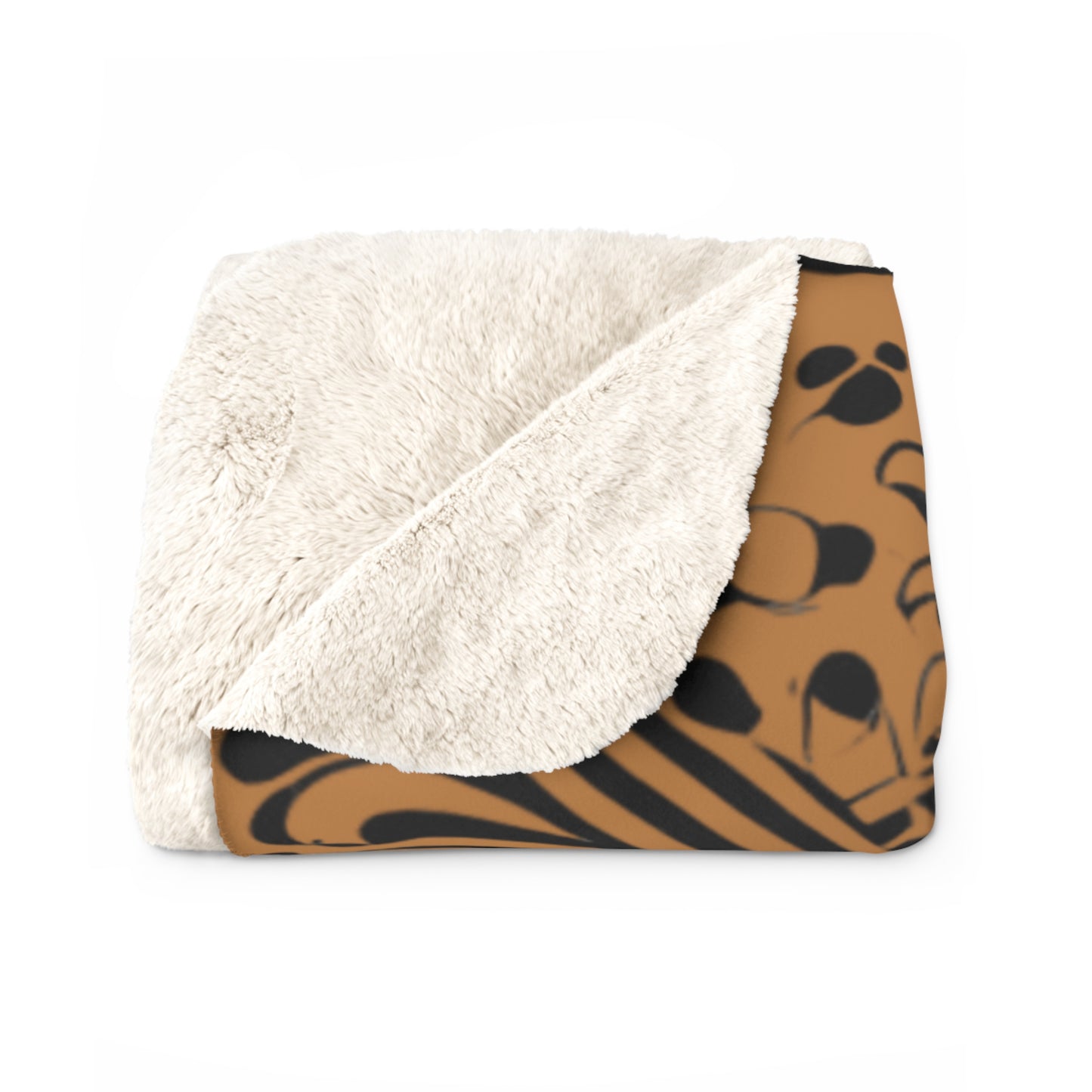 Graphic Sherpa Fleece Blanket