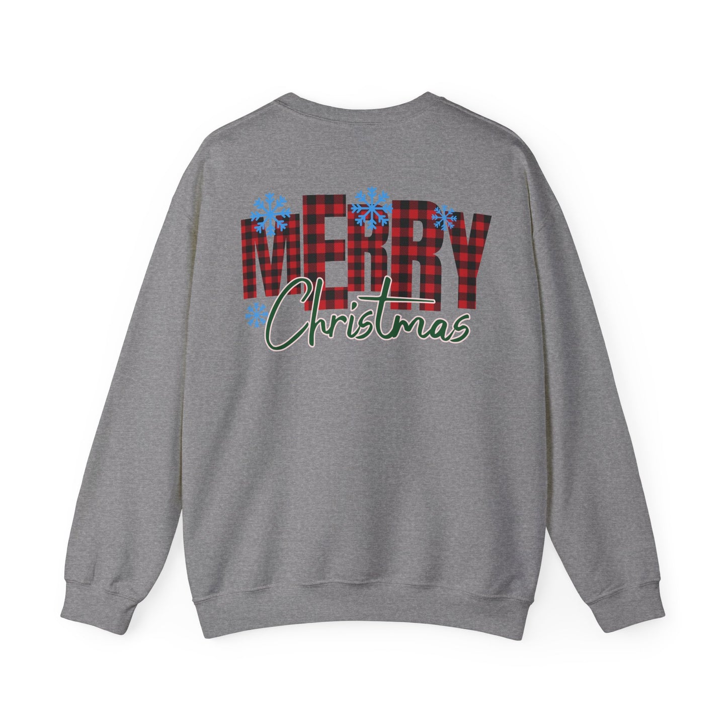 Christmas Crewneck Sweatshirt - Merry Christmas Design