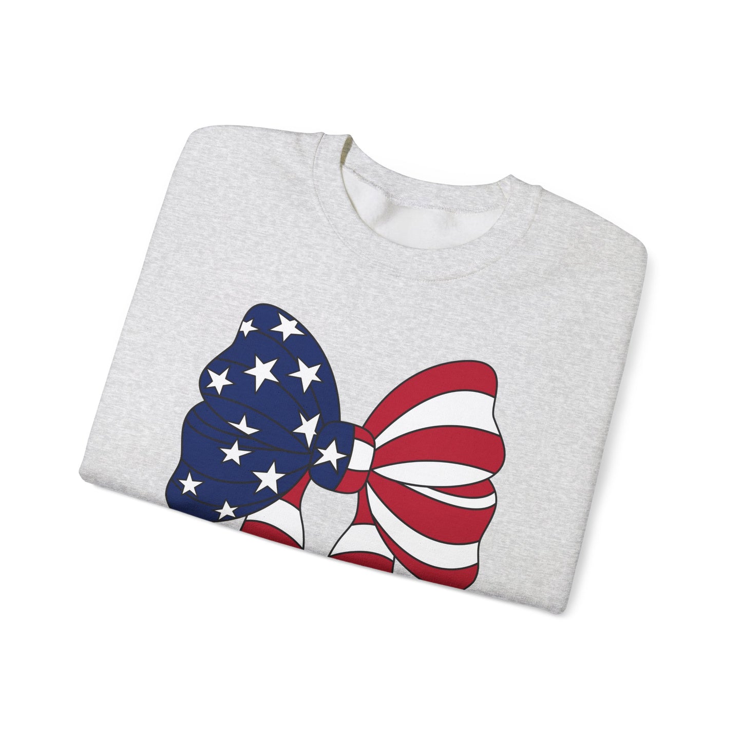 USA Bow Unisex Crewneck Sweatshirt