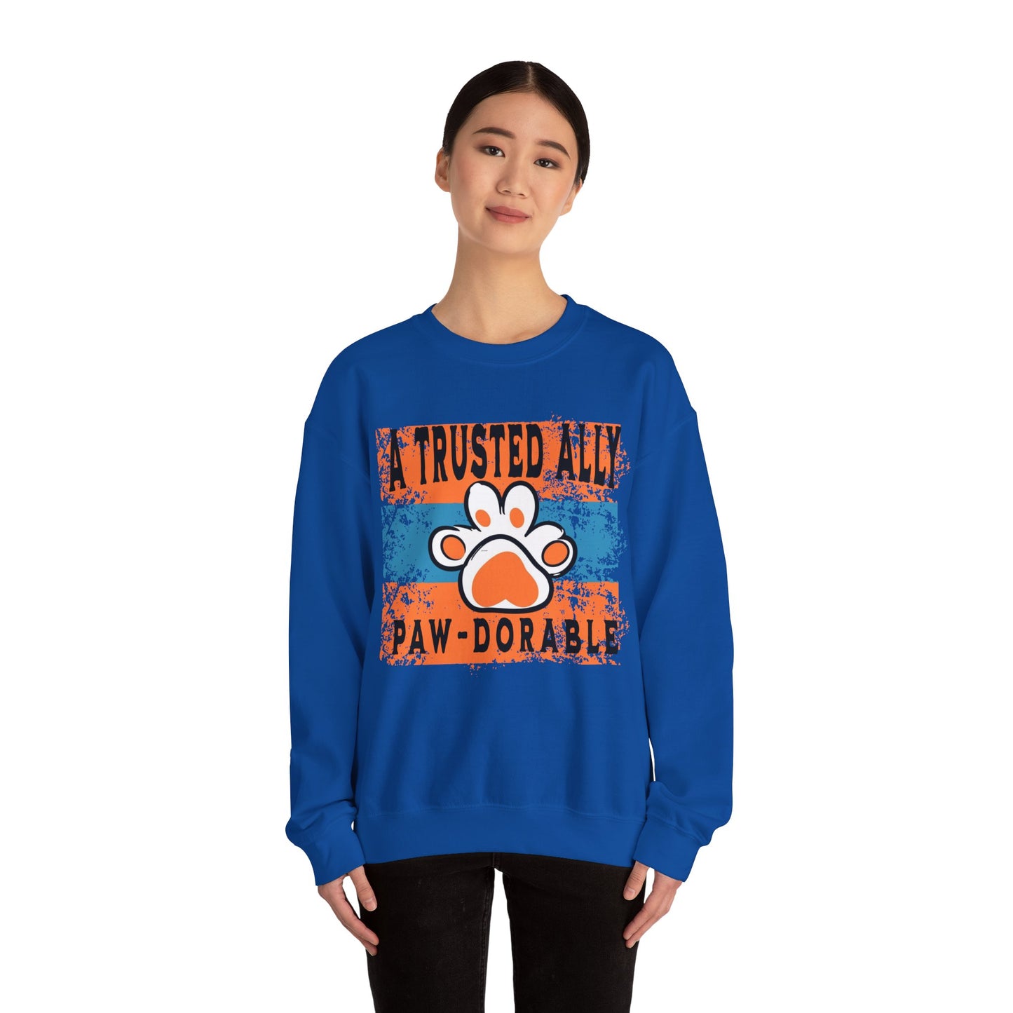 Paw-Dorable Unisex Heavy Blend Crewneck Sweatshirt