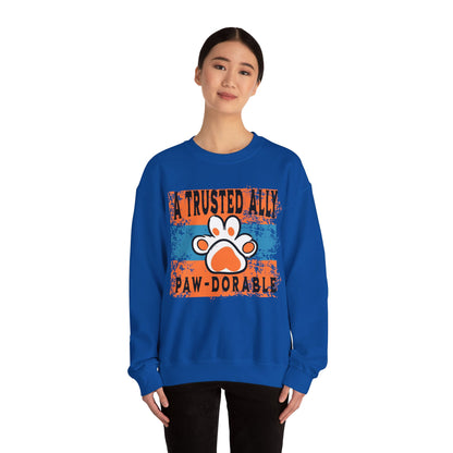 Paw-Dorable Unisex Heavy Blend Crewneck Sweatshirt