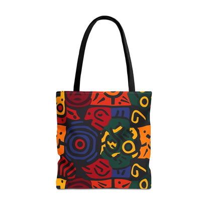 Colorful Abstract Design Tote Bag (AOP)