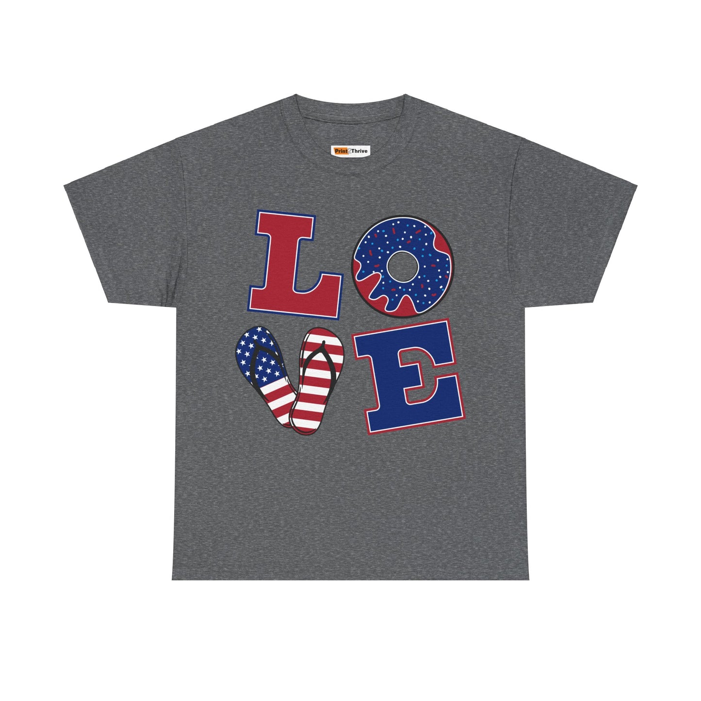 Love USA Unisex Heavy Cotton Tee