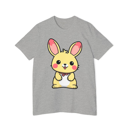 Cute Bunny USA-Made Unisex Short-Sleeve Jersey T-Shirt