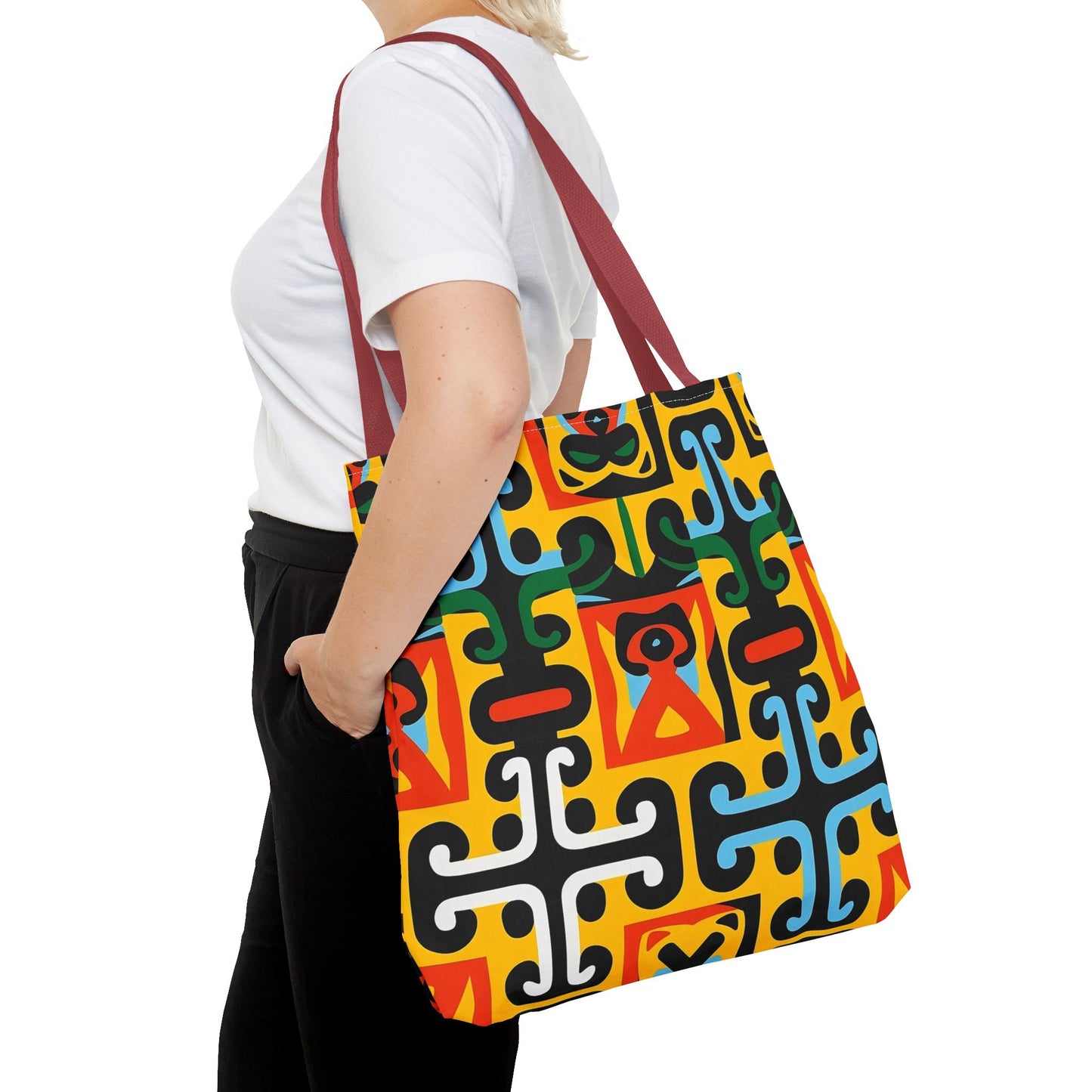 Colorful Abstract Tote Bag