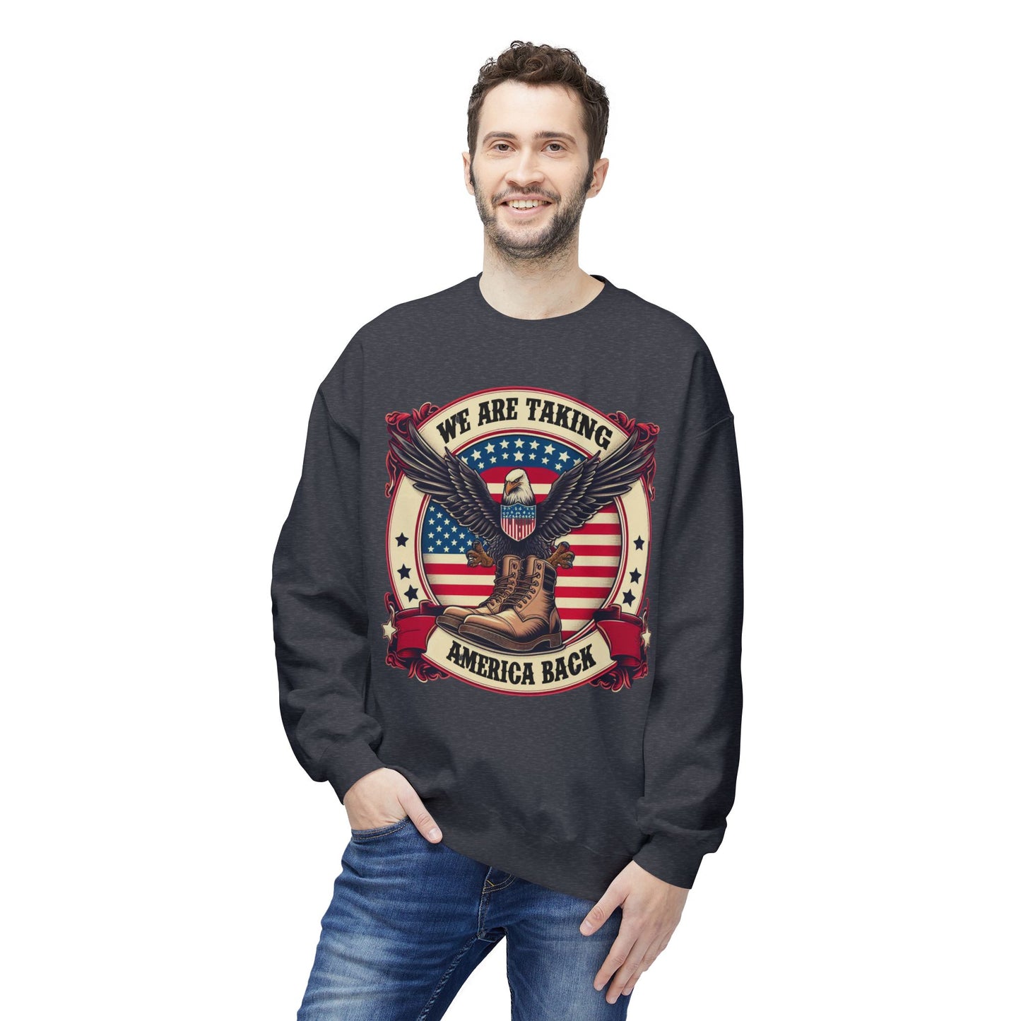 Unisex Midweight Softstyle Fleece Crewneck Sweatshirt