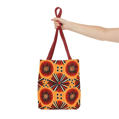 Tote Bag Tribe Red, Black & Orange