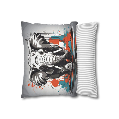 Pillowcase Elephant Design Spun Polyester