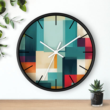 Modern Abstract Colour Wall Clock