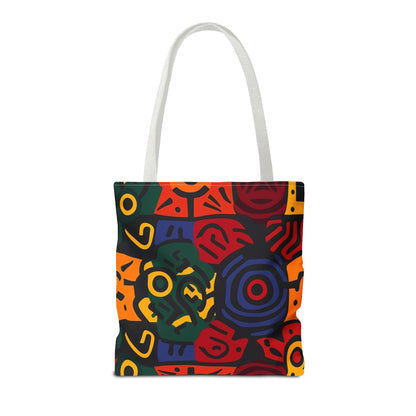 Colorful Abstract Design Tote Bag (AOP)