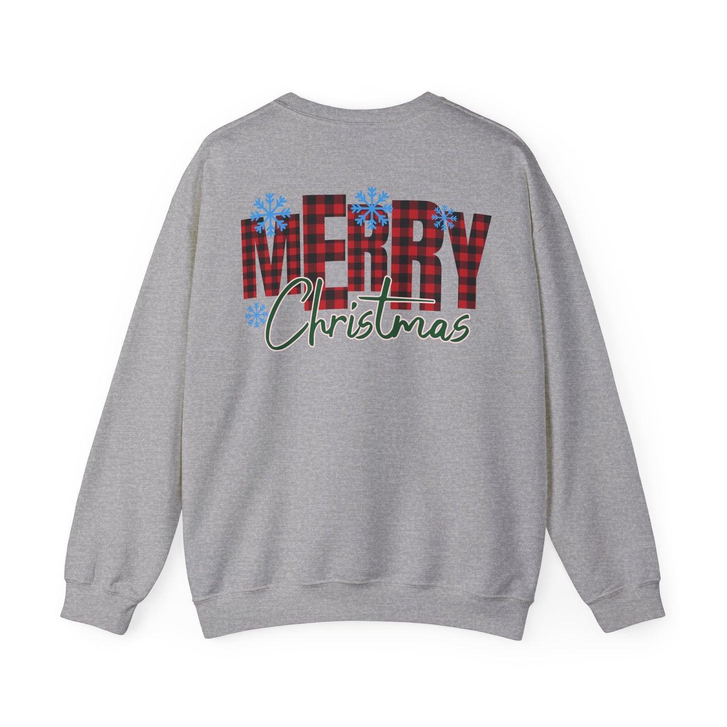 Christmas Crewneck Sweatshirt - Merry Christmas Design