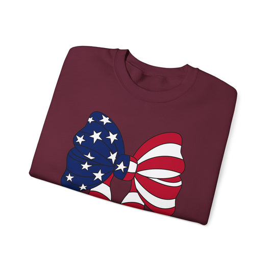 USA Bow Unisex Crewneck Sweatshirt