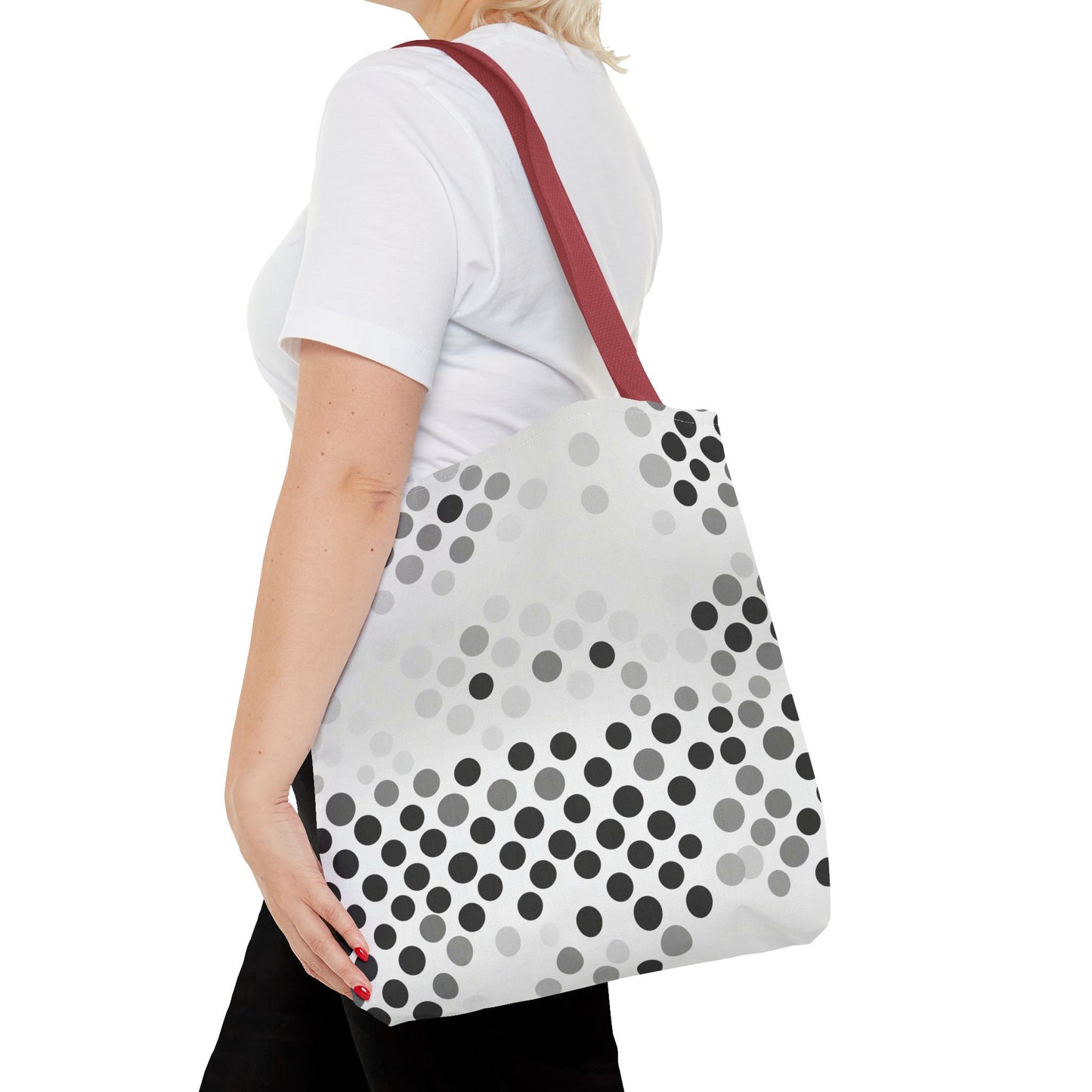 Black Dots Tote Bag