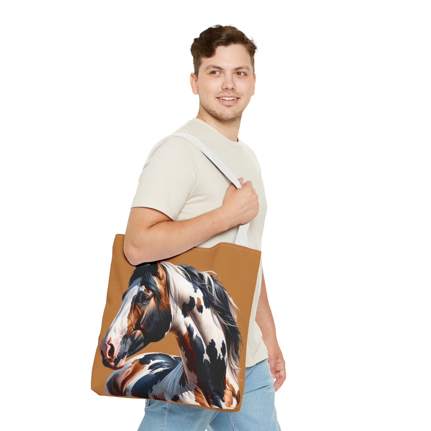 Horse Tote Bag - Equestrian-themed Carryall for Horse Lovers