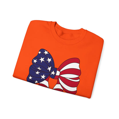 USA Bow Unisex Crewneck Sweatshirt