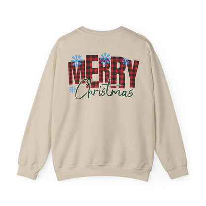 Christmas Crewneck Sweatshirt - Merry Christmas Design