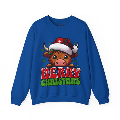 Christmas Crewneck Sweatshirt - Merry Christmas Design