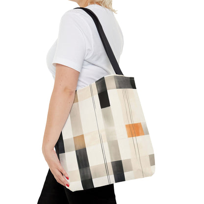 Black Cream Tote Bag