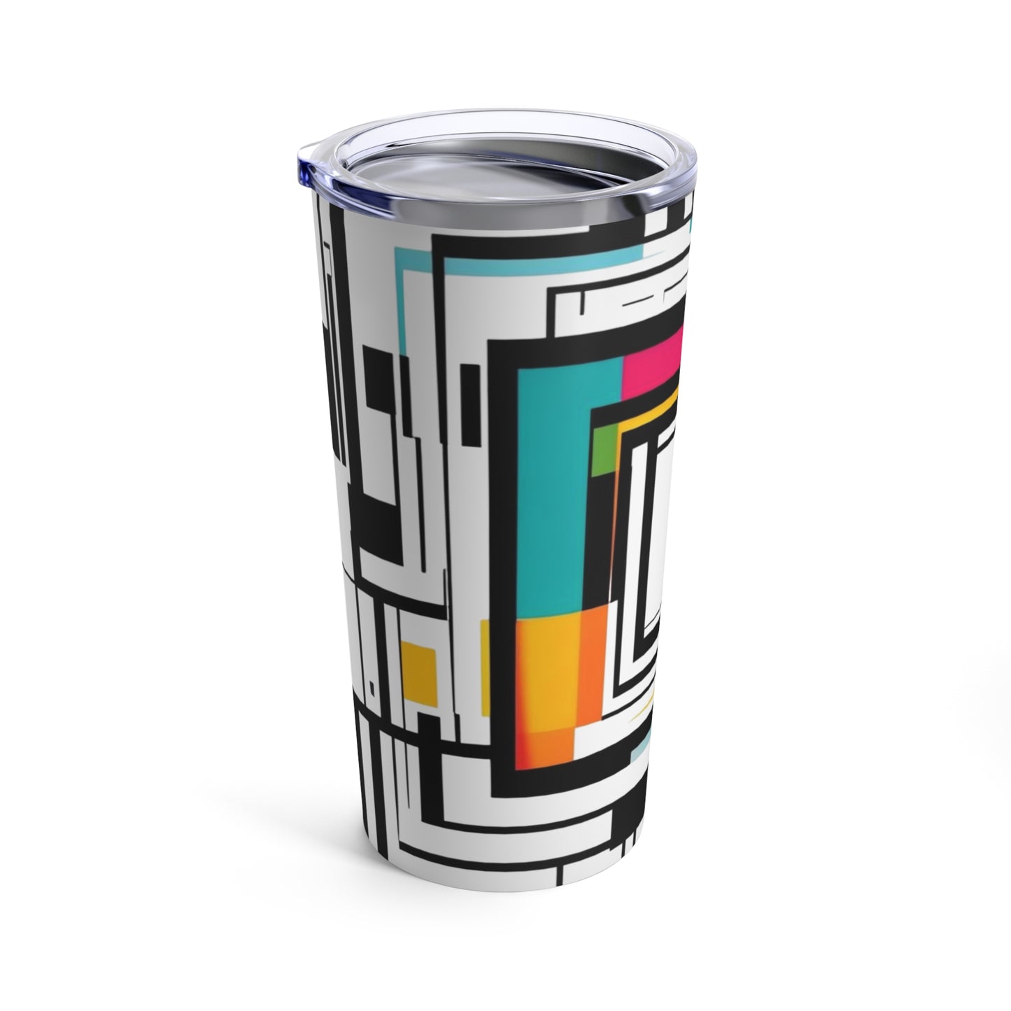 20oz Tumbler Abstract Design