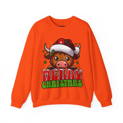 Christmas Crewneck Sweatshirt - Merry Christmas Design