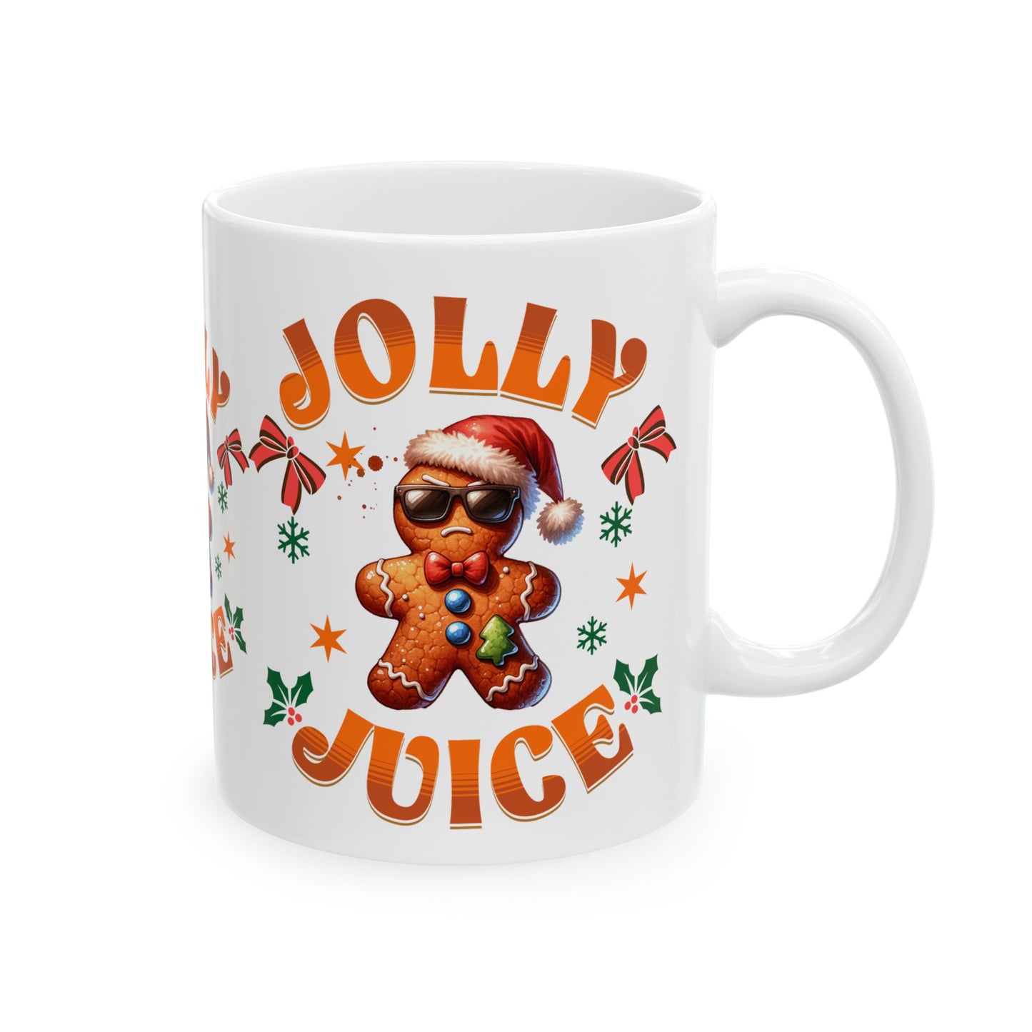 Ceramic Mug, (11oz, 15oz) Jolly Juice