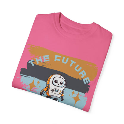 THE FUTURE Unisex Garment-Dyed T-shirt