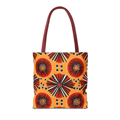 Tote Bag Tribe Red, Black & Orange