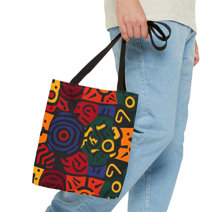 Colorful Abstract Design Tote Bag (AOP)