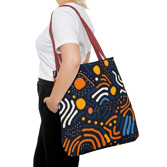 Colourful Tote Bag - Vibrant and Fun Carry-All for Every Day Use