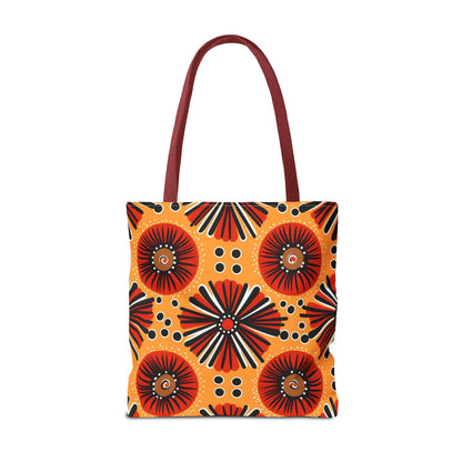 Tote Bag Tribe Red, Black & Orange