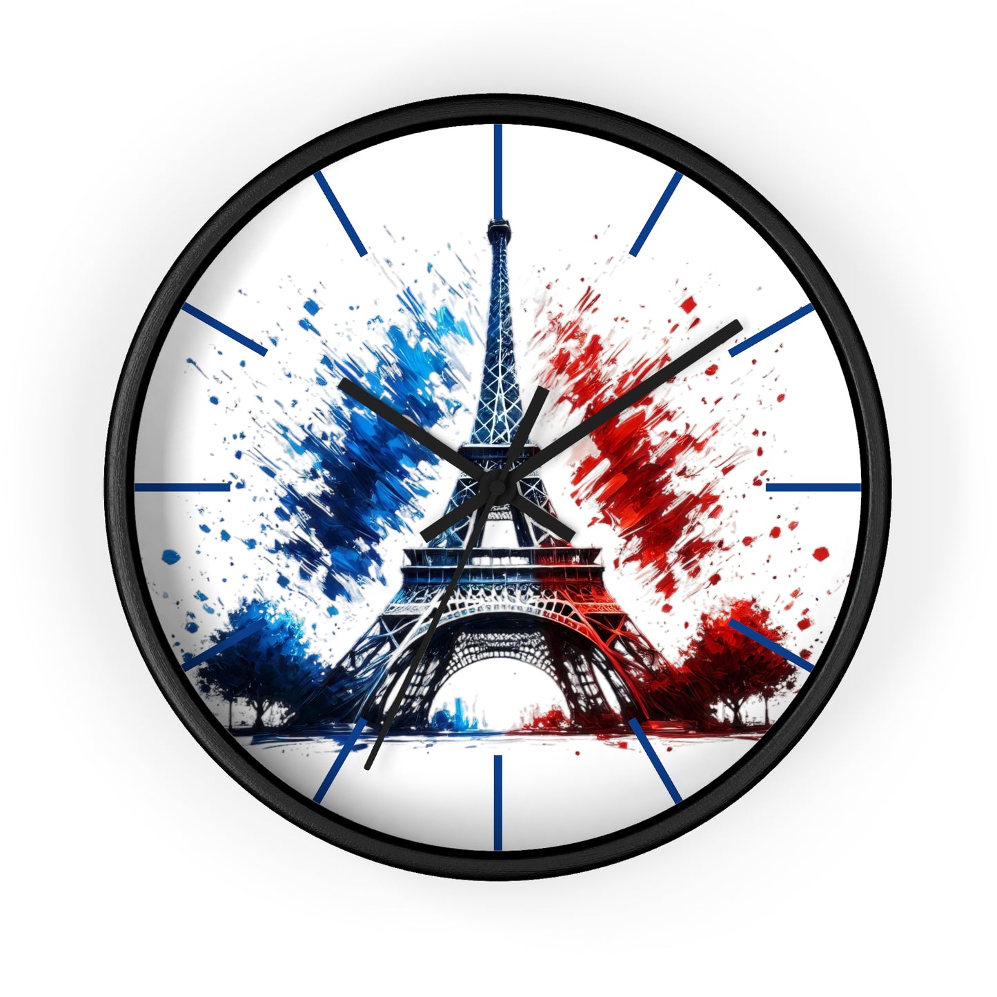 Eiffel Tower Wall Clock