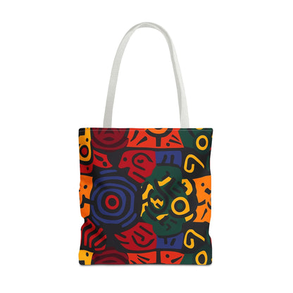 Colorful Abstract Design Tote Bag (AOP)