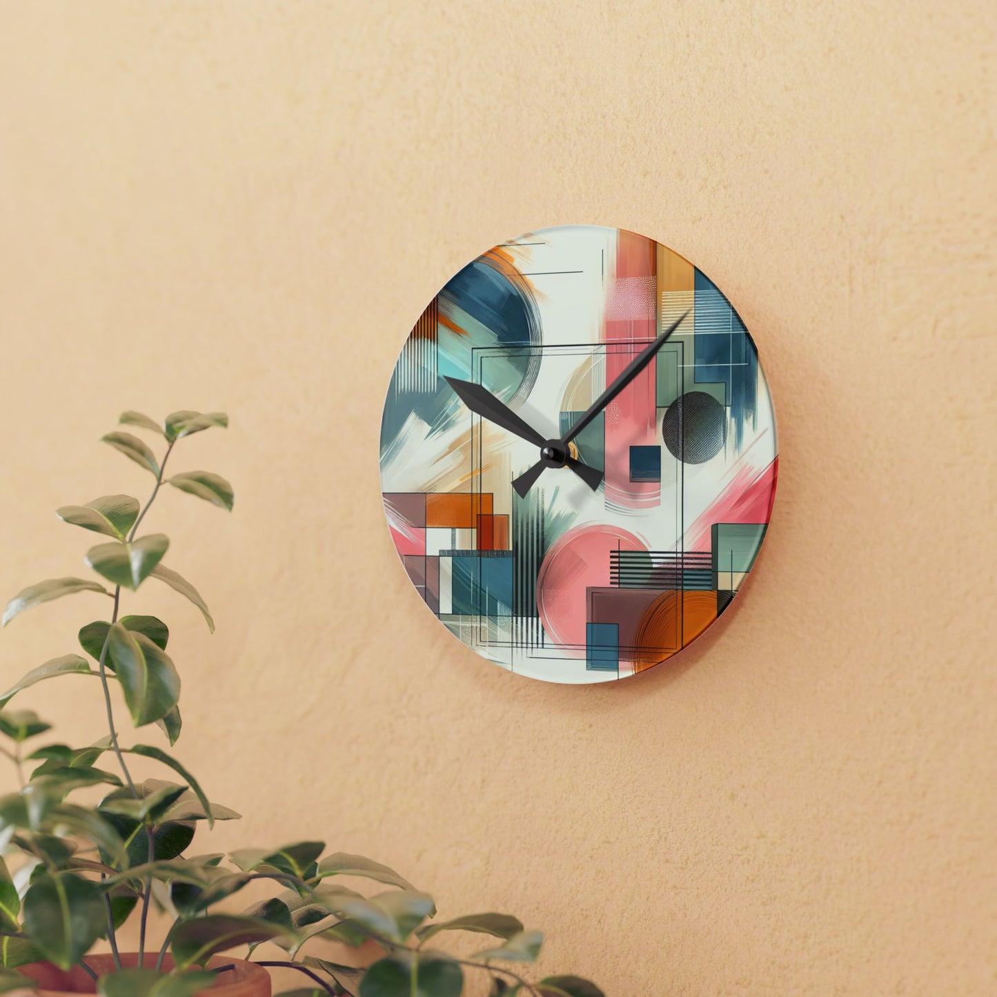 Abstract Wall Clock